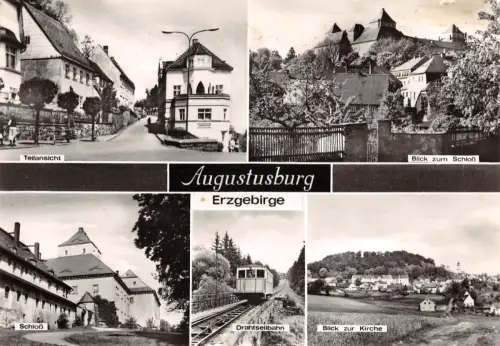 Augustusburg Mehrbildkarte ngl 196.077