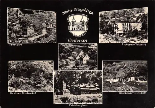 Oederan Mehrbildkarte gl1966 196.088