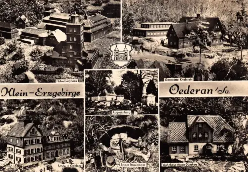 Oederan "Klein-Erzgebirge" Mehrbildkarte ngl 196.100