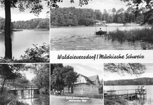 Waldsieversdorf Mehrbildkarte ngl 196.117