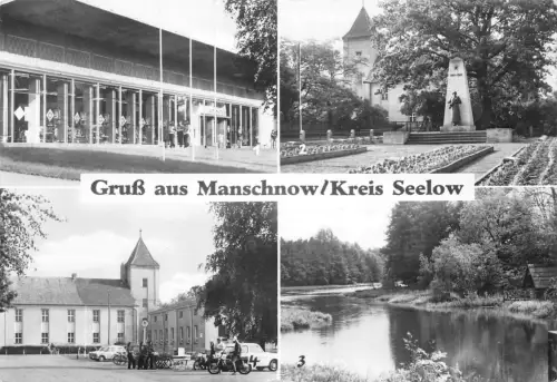 Manschnow Mehrbildkarte gl 196.114