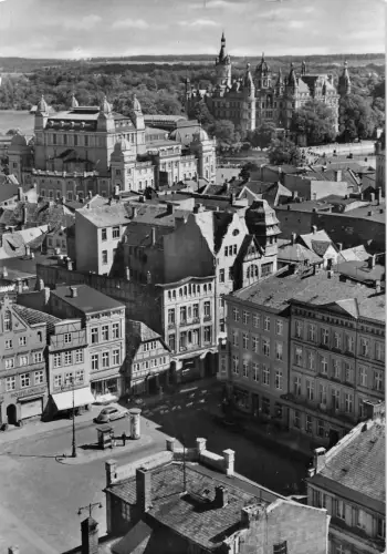 Schwerin Blick über den Markt ngl 196.124