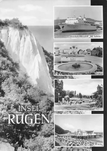 Insel Rügen Mehrbildkarte gl1965 196.122