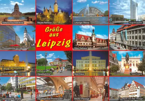 Leipzig Mehrbildkarte gl2002 196.135