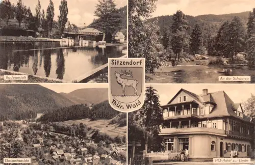 Sitzendorf Thür.Wald Mehrbildkarte gl1964 196.132