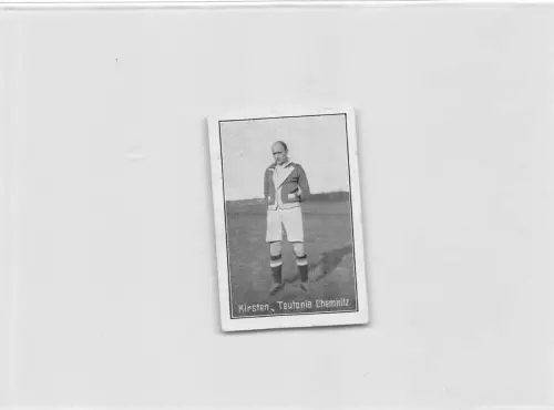 Chemnitz Sammelbild Teutonia-Chemnitz, Kirsten ngl 196.143