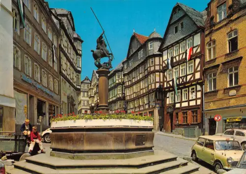 Marburg a. Lahn Am Markt gl1983 196.198