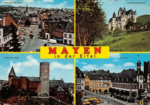Mayen (Eifel) Mehrbildkarte ngl 196.266
