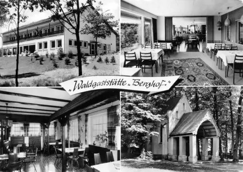 Wenden-Dörnschlade Waldgaststätte "Berghof" gl1983 196.294