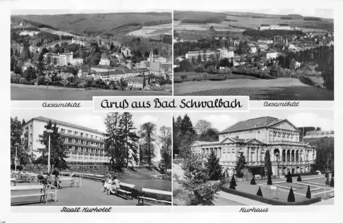 Bad Schwalbach i.T. Mehrbildkarte gl1957 196.304