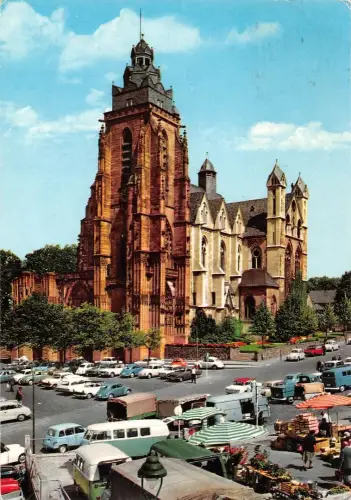 Wetzlar a.d. Lahn Dom und Marktplatz gl 196.318