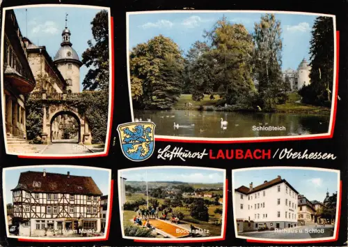 Laubach (Oberhessen) Mehrbildkarte gl1976 196.314