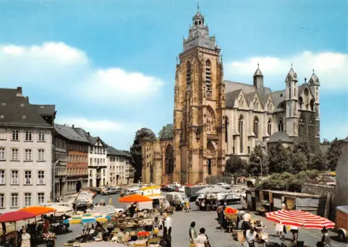 Wetzlar a.d. Lahn Wochenmarkt mit Dom ngl 196.320