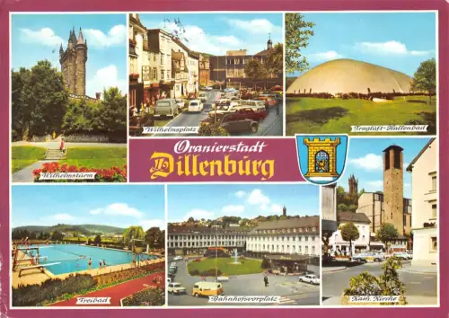 Dillenburg, Mehrbildkarte gl1975 196.328