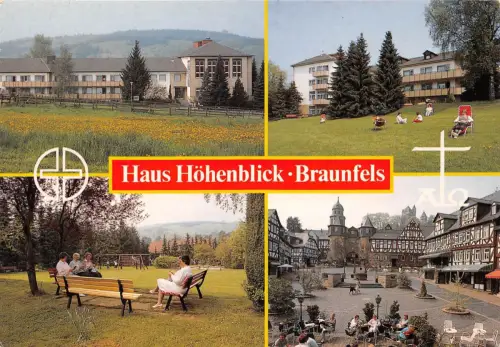 Braunfels a.d. Lahn Haus Höhenblick Mehrbildkarte gl1989 196.327