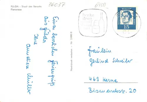 Fulda Floravase gl 196.333