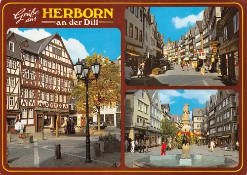 Herborn Mehrbildkarte gl1998 196.330