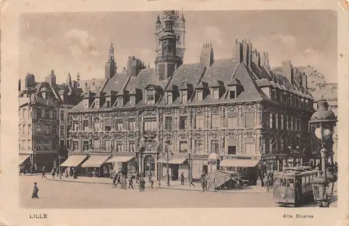 Frankreich Lille Alte Börse feldpgl1917 196.380
