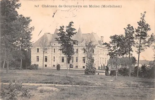 Frankreich Chateau de Gournava en Molac (Morbihan) gl1904 196.382