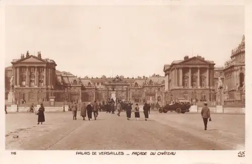 Frankreich Versailles Fracade du Chateau ngl 196.377
