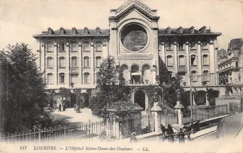 Frankreich Lourdes L`Hopital Notre-dame-des-Douleurs ngl 196.388