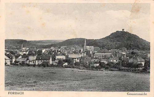 Elsass Forbach Gesamtansicht feldpgl1942 196.416