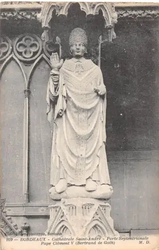 Frankreich Bordeaux Cathedrale Saint-Andre Pape Clement V ngl 196.391