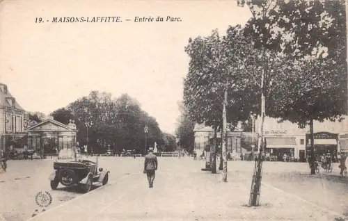 Frankreich Maisons-Laffitte Entree du Parc ngl 196.401