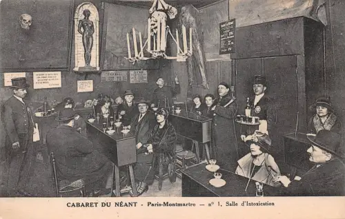 Frankreich Paris-Montmarte Cabaret du Neant ngl 196.411