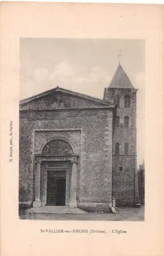 Frankreich St.-Vallier-sur-Rhone (Drome) L`Eglise ngl 196.393
