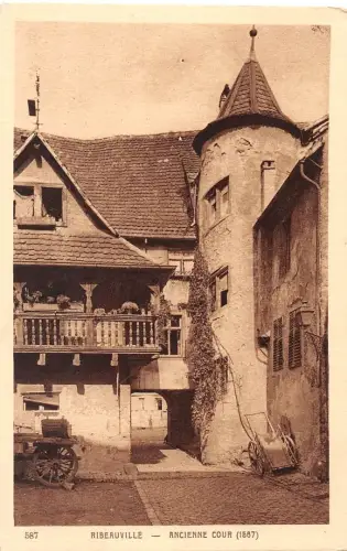 Elsass Ribeauville Ancienne Cour (1567) ngl 196.413