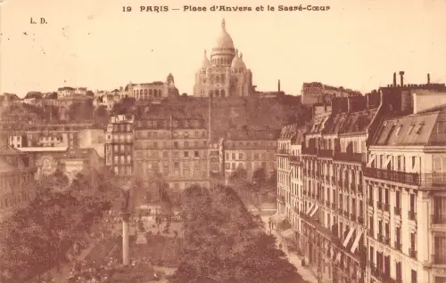 Frankreich Paris Place d`Anvers gl1910 196.412