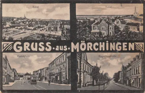 Lothringen Mörchingen Mehrbildkarte ngl 196.427