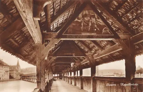 Schweiz Luzern Kappelbrücke ngl 196.437