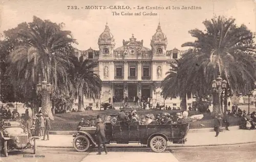 Monaco Monte Carlo Le casino et le jardins ngl 196.443