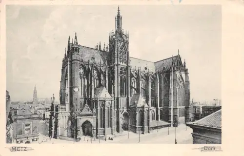 Lothringen Metz Dom feldpgl1942 196.426