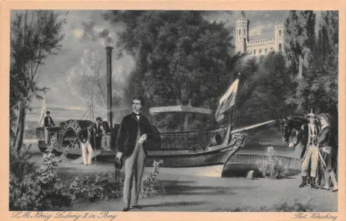 Adel S. M. König Ludwig II. in Berg ngl 196.465