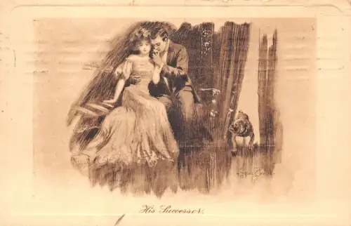 Thematik His Successor England Künstlerkarte gl1909 196.482