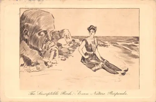 Thematik The Susceptible Rock England Künstlerkarte gl1910 196.494