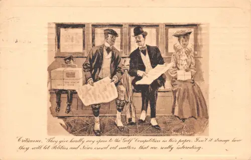 Thematik They give hardly any… England Künstlerkarte gl1909 196.491