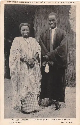 Afrika Le plus jeune couple du Village ngl 196.530