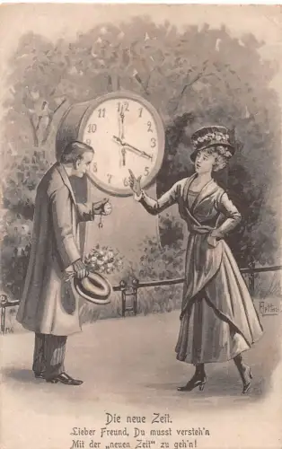Thematik Die neue Zeit, Uhr gl1916 196.541