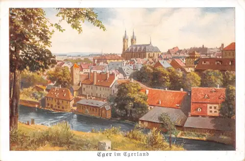 Deutschtum im Ausland Eger im Egerland Mitgliedskarte ngl 196.543