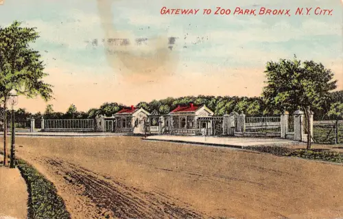 Zoo New York Gateway to Zoo Park gl1915 196.620
