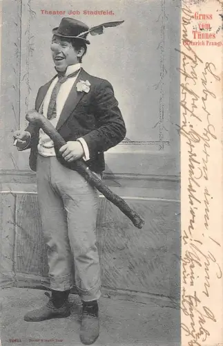 Zirkus Clown Tünnes (Heinrich Prang) gl1903 196.597