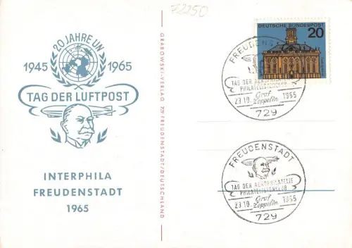 Freudenstadt Karte Interphila 1965 ngl 196.648