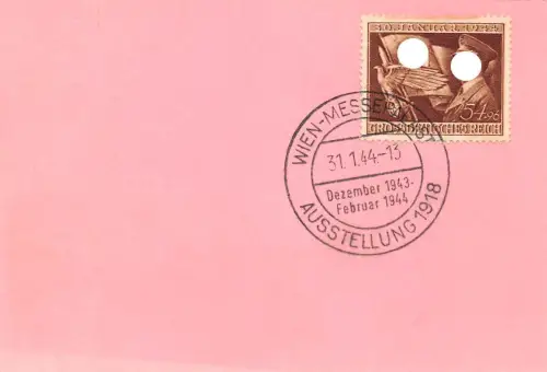 Österreich Sonderstempel Wien-Messepalast Ausstellung 1918 ngl31.1.44 196.653