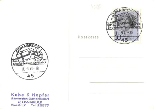 Osnabrück Sonderkarte Skandinavien-Woche ngl 196.694