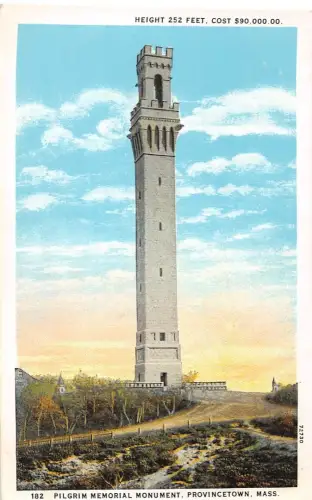 USA Provincetown, Mass. Pilgrim Memorial Monument ngl 196.744