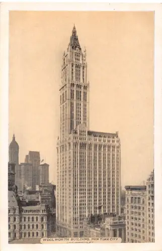 USA New York City, Woolworth Building ngl 196.746